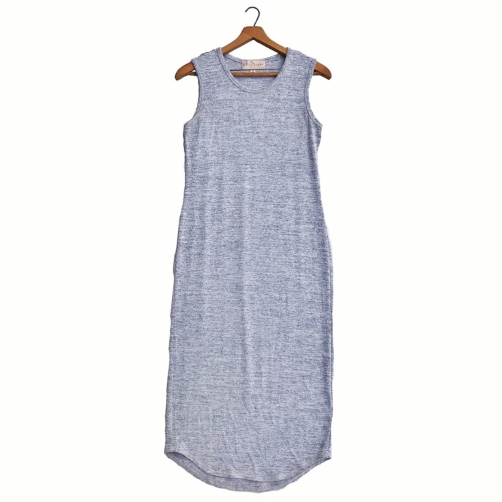 ‼️2/$15 - Philosophy Jersey Midi Dress in Gray